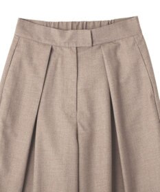 CRAFT STANDARD BOUTIQUE ＜セレモニー＞フロントタックカーブパンツ