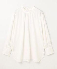 ANY 【手洗い可能/抗菌防臭/UVカット/速乾】フリルモックブラウス