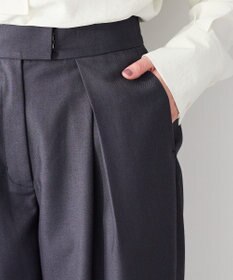 CRAFT STANDARD BOUTIQUE ＜セレモニー＞フロントタックカーブパンツ