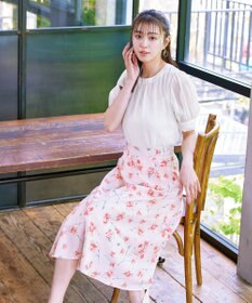 Tiaclasse 花柄プリントスカート