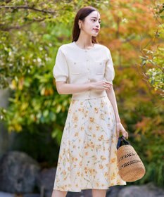 Tiaclasse 花柄プリントスカート