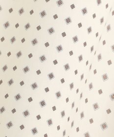 J.PRESS LADIES S 【洗える】ジオメトリックプリント ワンピース