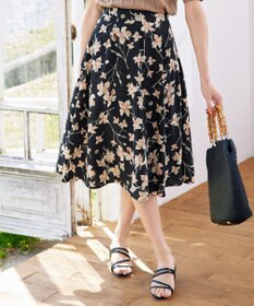 Tiaclasse 花柄プリントスカート