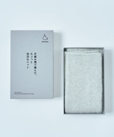 AND WOOL 〈上質な素材と手仕事から生まれた優しいニット〉カシミヤ100%アームウォーマー