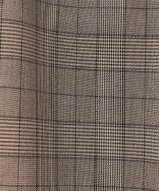 23区 【洗える】ドライ2WAYストレッチ チェック ワイド パンツ