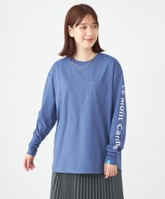 SHARE PARK LADIES 【UNISEX】吸水速乾 ショルダーロゴロングスリーブTシャツ（S・Mサイズ）