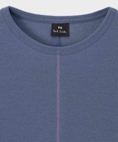 Paul Smith コントラストステッチ リブ 長袖カットソー
