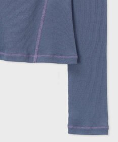 Paul Smith コントラストステッチ リブ 長袖カットソー