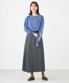 SHARE PARK LADIES 【UNISEX】吸水速乾 ショルダーロゴロングスリーブTシャツ（S・Mサイズ）