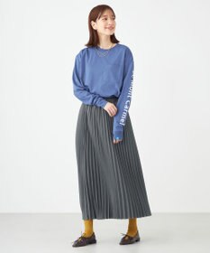 SHARE PARK LADIES 【UNISEX】吸水速乾 ショルダーロゴロングスリーブTシャツ（S・Mサイズ）