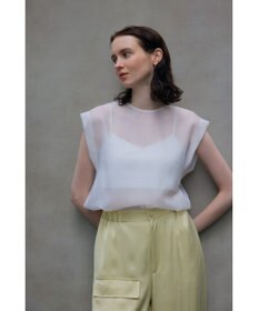 NAVE 【Nave・洗える/ウエストゴム】ヴィンテージサテン ワイドパンツ