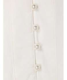 CRAFT STANDARD BOUTIQUE パールボタンピコフリルブラウス