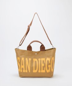 TOPKAPI 【Breath TOPKAPI】シティ プリント キャンバス 2way トートバッグ / A4対応