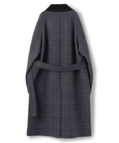 JOSEPH HOMME ニードルパンチグレンチェック　シングルブレストトレンチコート