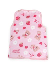 Mother garden マザーガーデン くまちゃん柄 ふわふわ あったか キッズ スリーパー  100cm～120cm / 120cm～140cm