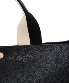 TOPKAPI 【Breath TOPKAPI】SCOTCH GRAIN スコッチグレイン プレーン 2トーンテープ ハンドル トートバッグ L