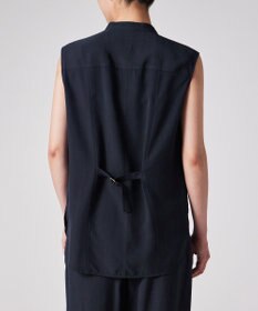 Paul Smith レーヨンドレープ ノースリーブ シャツ