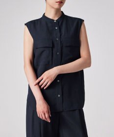 Paul Smith レーヨンドレープ ノースリーブ シャツ