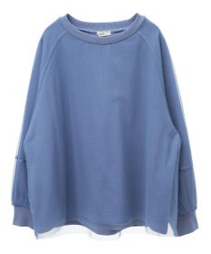 earth music&ecology シアーレイヤードプルオーバー