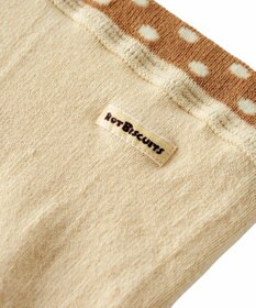 MIKI HOUSE HOT BISCUITS 【70-100cm】 おしりフリル 9分丈ベビースパッツ