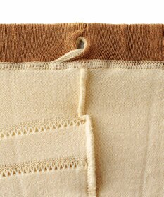 MIKI HOUSE HOT BISCUITS 【70-100cm】 おしりフリル 9分丈ベビースパッツ