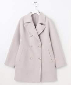 自由区 S ウールリバーダブルブレストコート
