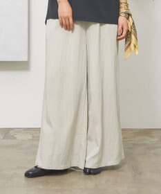 J.PRESS YORK STREET 【WOMEN】ワッシャーリラックス ワイドパンツ