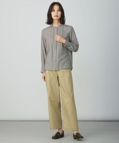 J.PRESS LADIES S サイロチェック ストライプ ブラウス