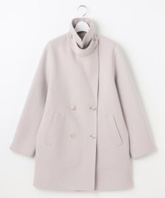 自由区 S ウールリバーダブルブレストコート