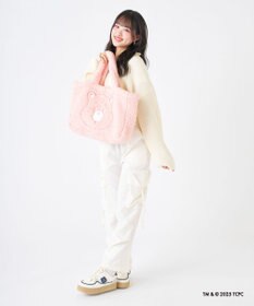 MOONBAT Care Bears(ケアベア) ボアバッグ B4サイズ 手洗い可能 ファイファー