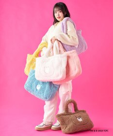 MOONBAT Care Bears(ケアベア) ボアバッグ B4サイズ 手洗い可能 ファイファー