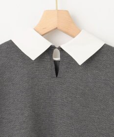 組曲 【WEB限定】ELENA襟付き セットアップワンピ