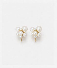 Phoebe ≪TV番組着用商品≫【痛くないシリーズ/金属アレルギー対応】ファンシーパールライトフィットイヤリング/ニッケルフリー