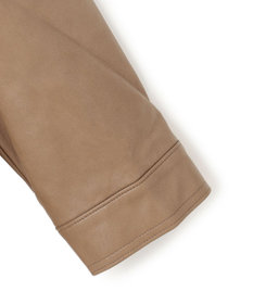 UNFILO L 【洗える】フェイクレザー ジャケット