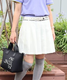 PW CIRCULUS 【WOMEN】【洗える/撥水/ストレッチ】プリーツ スカート ゴルフウェア レディース