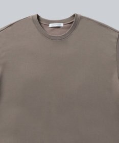 WHITE MAILS HIGH GAUGE URAKE HAIF SLEEVE SIDE SLIT ロングワンピース