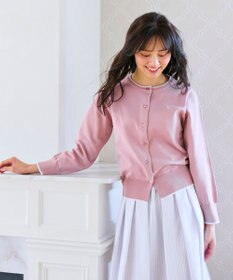 Feroux ロゴ刺繍ニット カーディガン