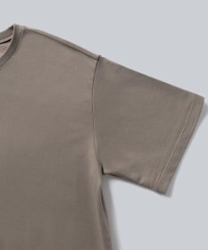 WHITE MAILS HIGH GAUGE URAKE HAIF SLEEVE SIDE SLIT ロングワンピース