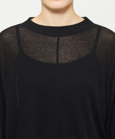 uncrave シアーハイツイストリブ ドルマントップス