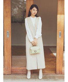 earth music&ecology ジップジレワンピース