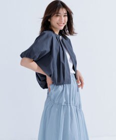 23区 【撥水性/接触冷感】ストレッチライトタイプライター コンパクトブルゾン