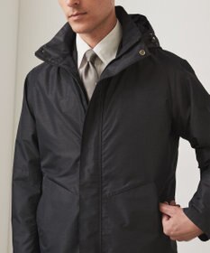 GOTAIRIKU ダウンライナー装着可【仕事で着用可】メランジシャンブレー スプリングブルゾン(25年モデル)