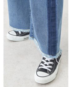 earth music&ecology サイドラインデニムパンツ