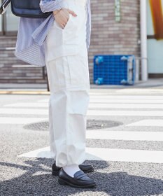 WEGO 【ユニセックス着用ITEM/SMLサイズ展開】ワイドカーゴパンツ