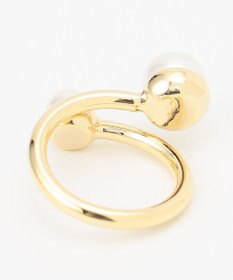 J.PRESS LADIES 【WEB限定】 2WAY パール スカーフ リング