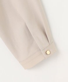 ANY L 【洗濯機可/ストレッチ/セットアップ可】イージーケアペプラムブラウス