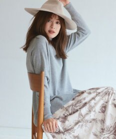 23区 CARIAGGIウールカシミヤ ハイネック ニット