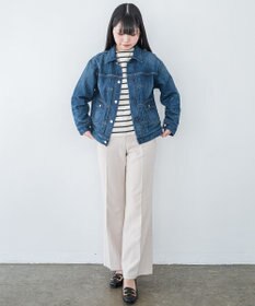 caqu modern jacket type 2nd. デニムジャケット USED WASH