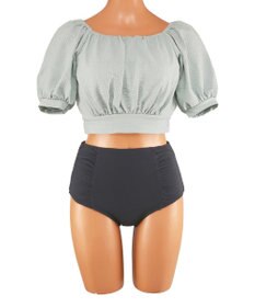 San-ai Resort（三愛水着楽園） WEB限定　3点セット水着　7号、9号、11号【BeachQueen(ビーチクイーン）】