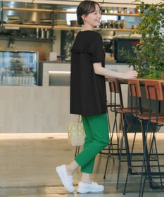 Tiaclasse L 【おのののかさん着用】「サマケア」バックヨークフリルチュニック